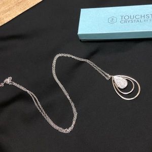 Touchstone crystal necklace